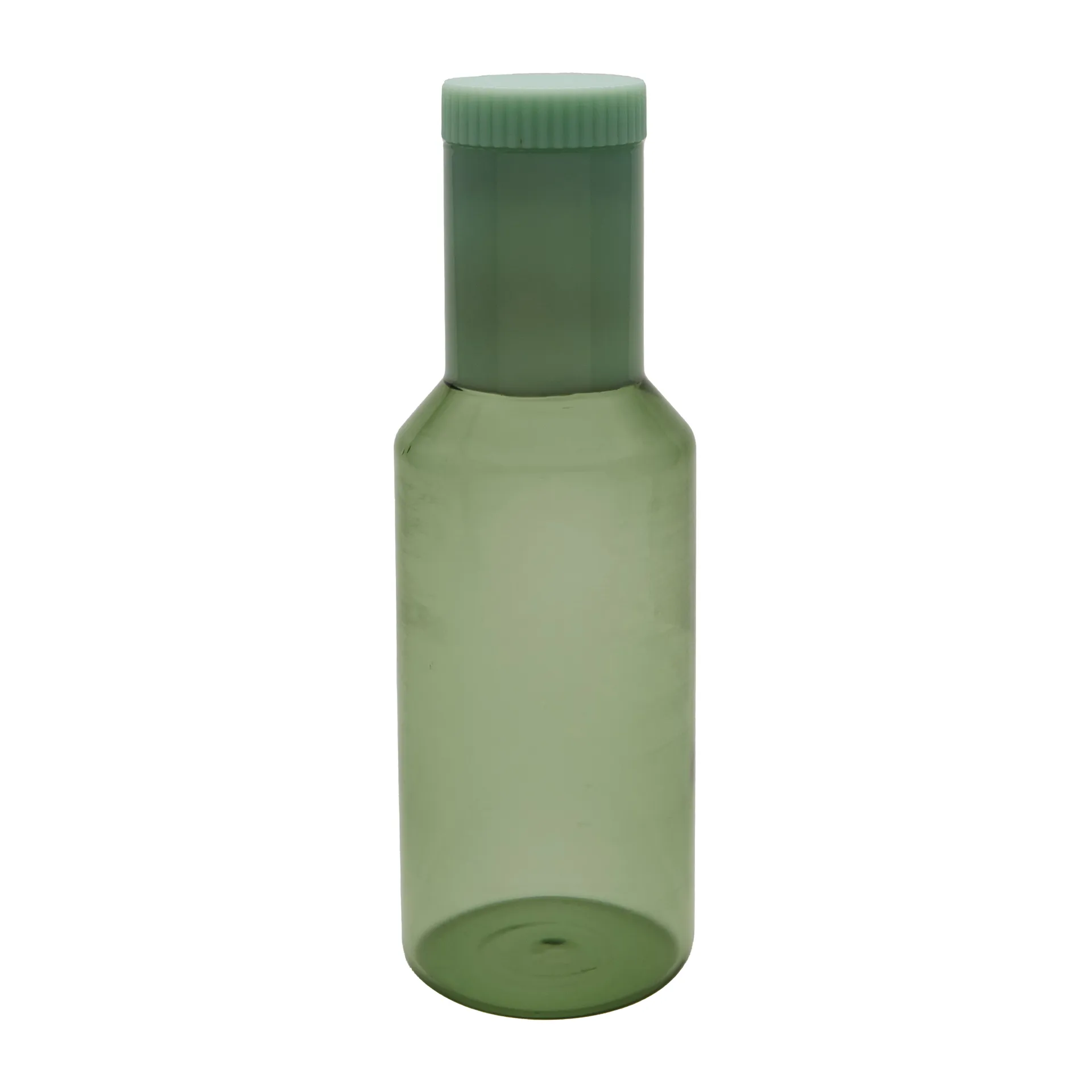 Design Letters glass carafe tub 1 L, Green/milky green Design Letters