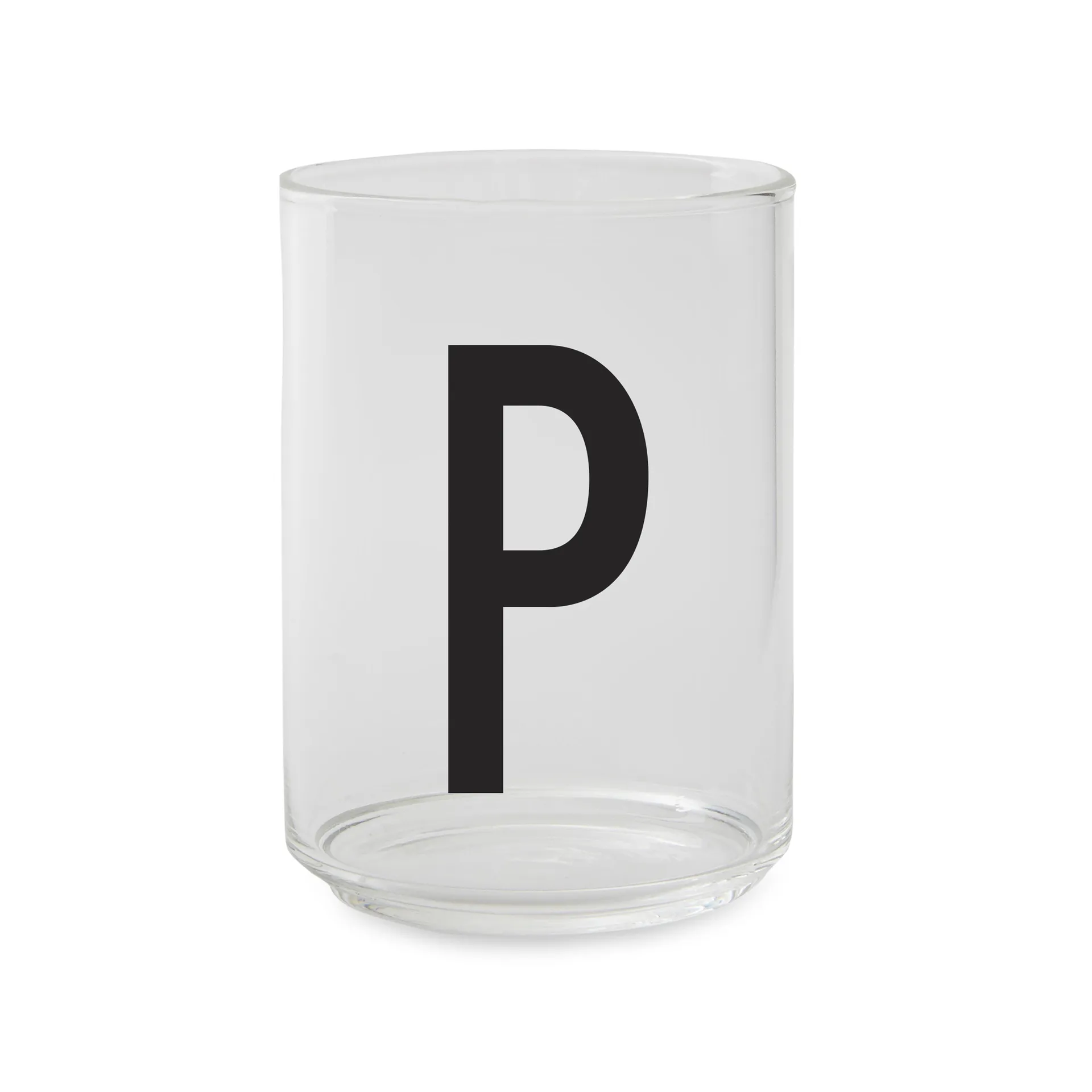 Design Letters glass, P Design Letters