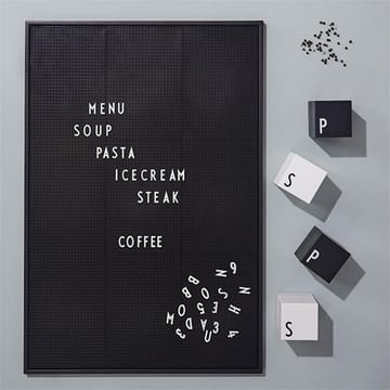 Design Letters letter board A2 - black - Design Letters