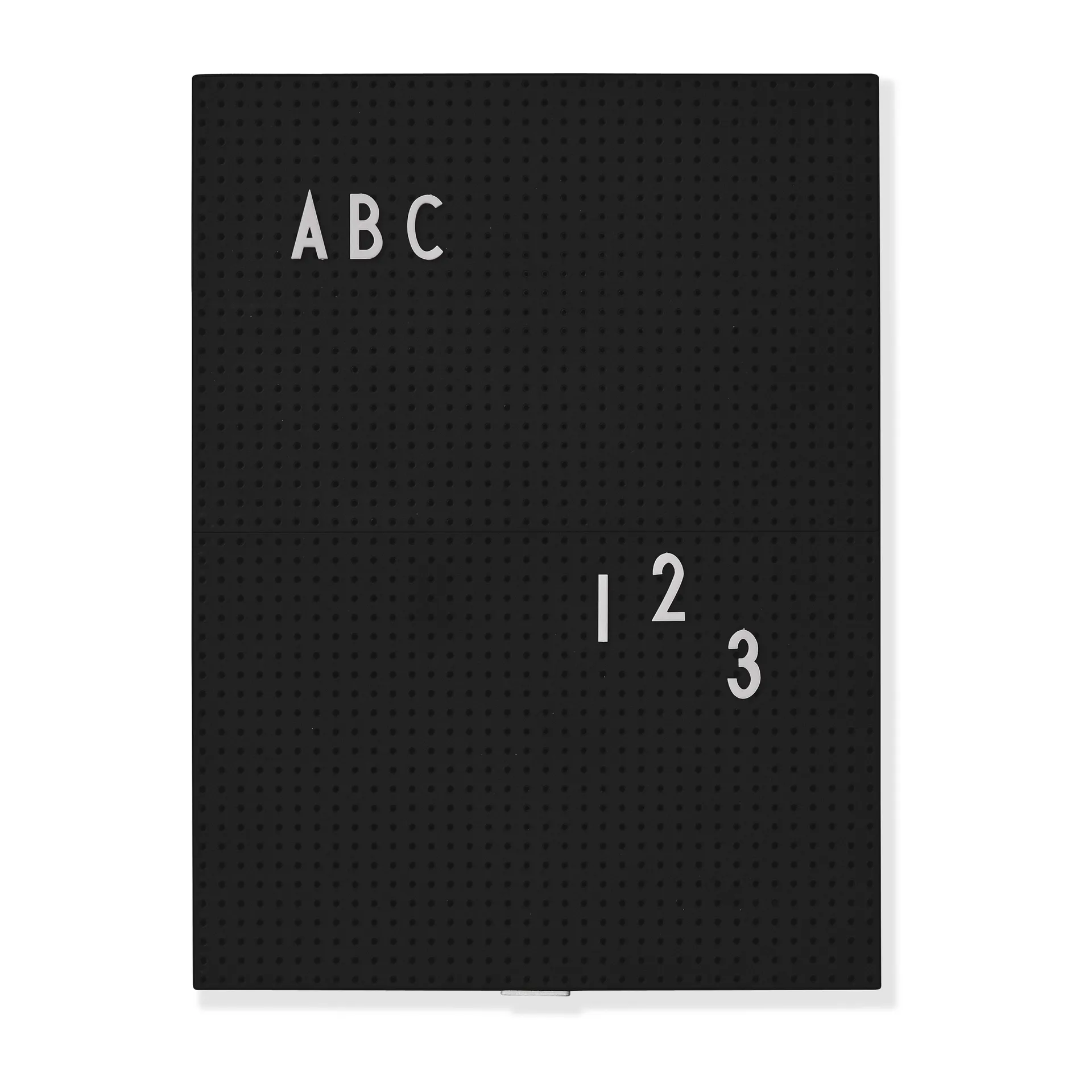 Design Letters letter board A4, Black Design Letters
