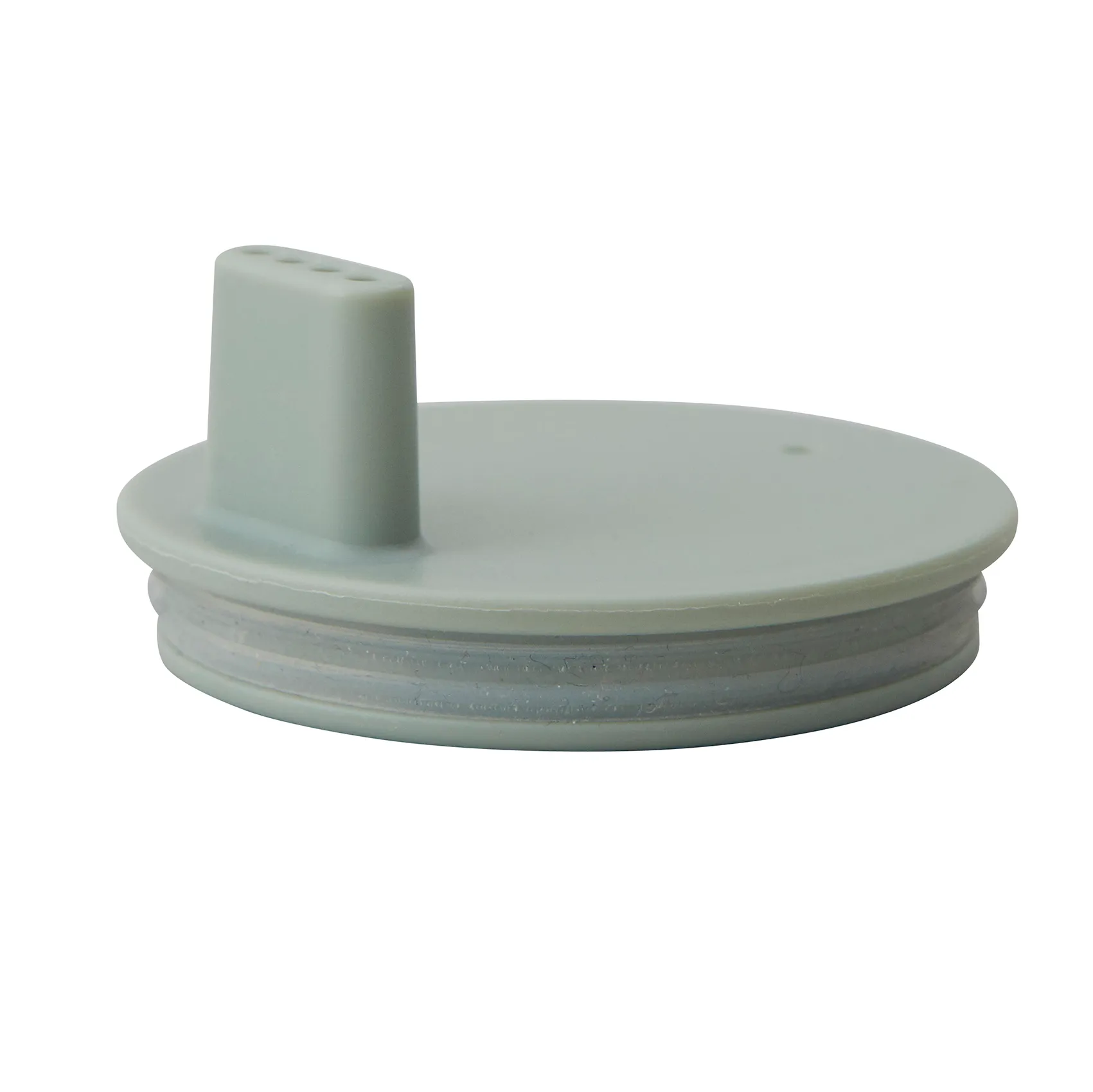 Design Letters lid for tritan glass, Green Design Letters