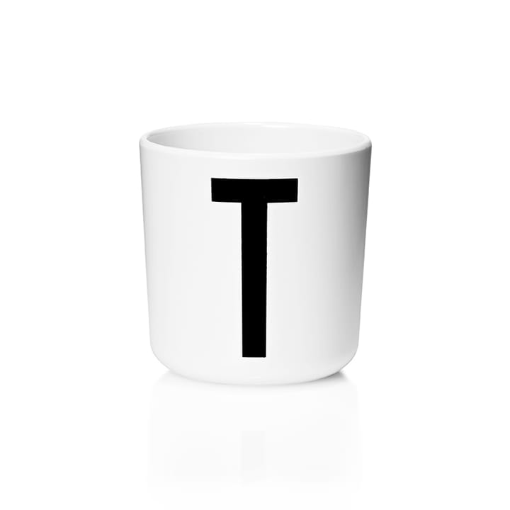 Design Letters personlised cup eco, T Design Letters