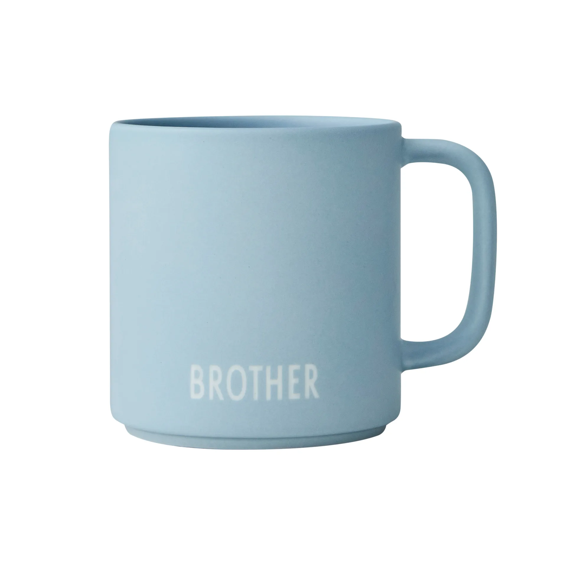Design Letters sibling cup, Brother Design Letters