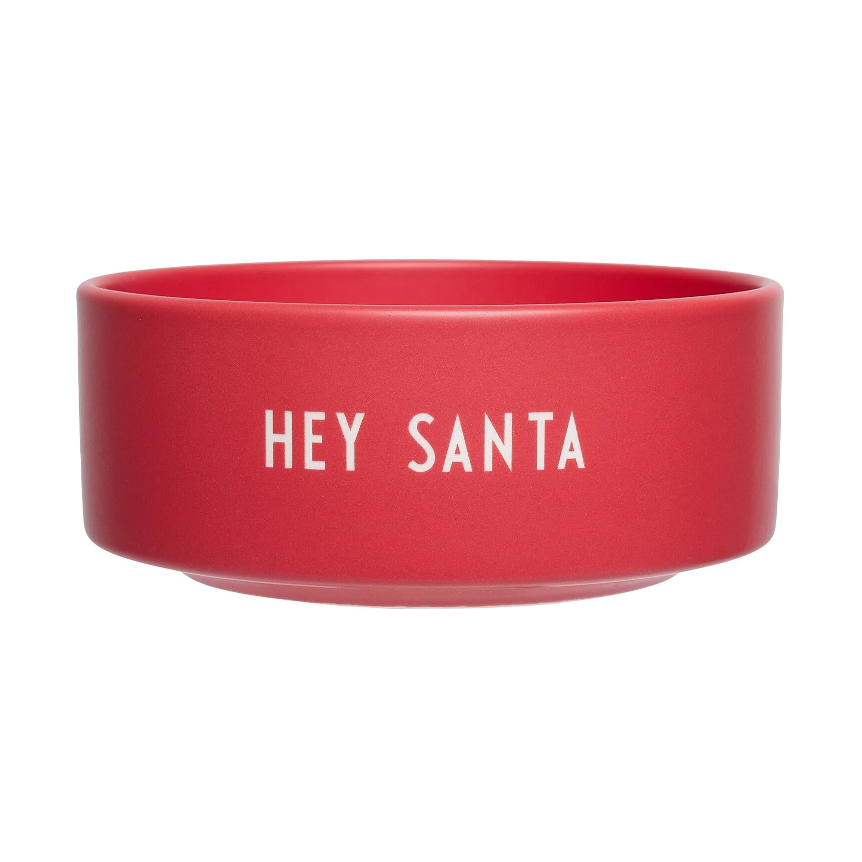 Design Letters snack bowl Ø12 cm, Santa-faded rose Design Letters