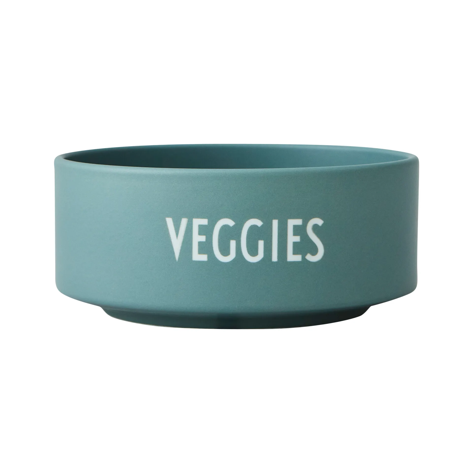 Design Letters snack bowl Ø12 cm, Veggies Design Letters