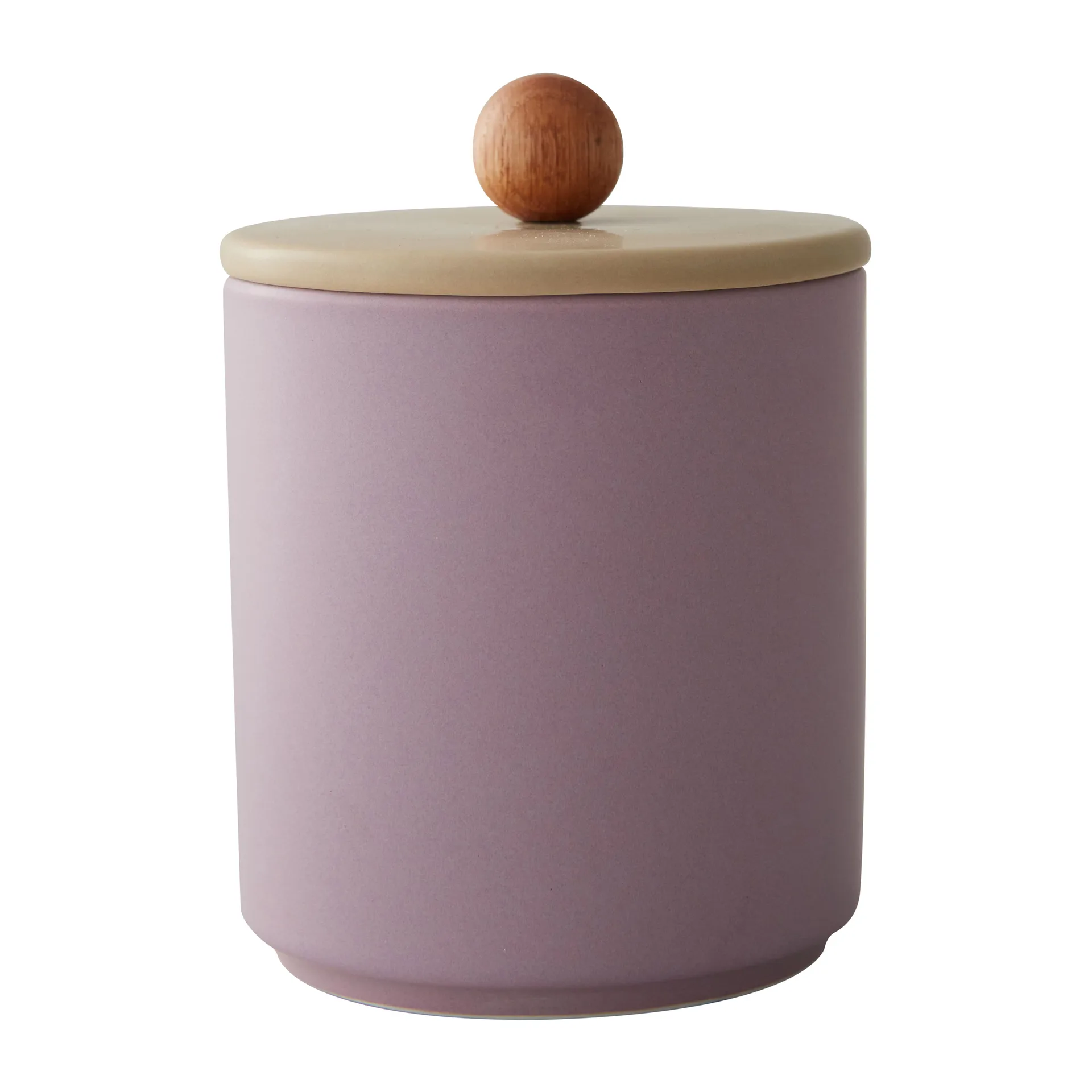 Design Letters storage jar 25 cl, Lavender/beige Design Letters
