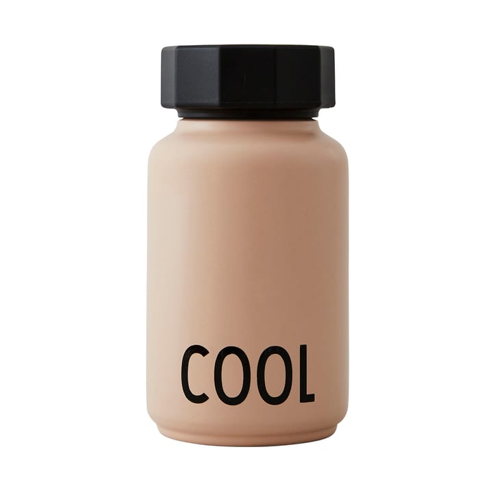 Design Letters thermal flask small, Soft camel Design Letters