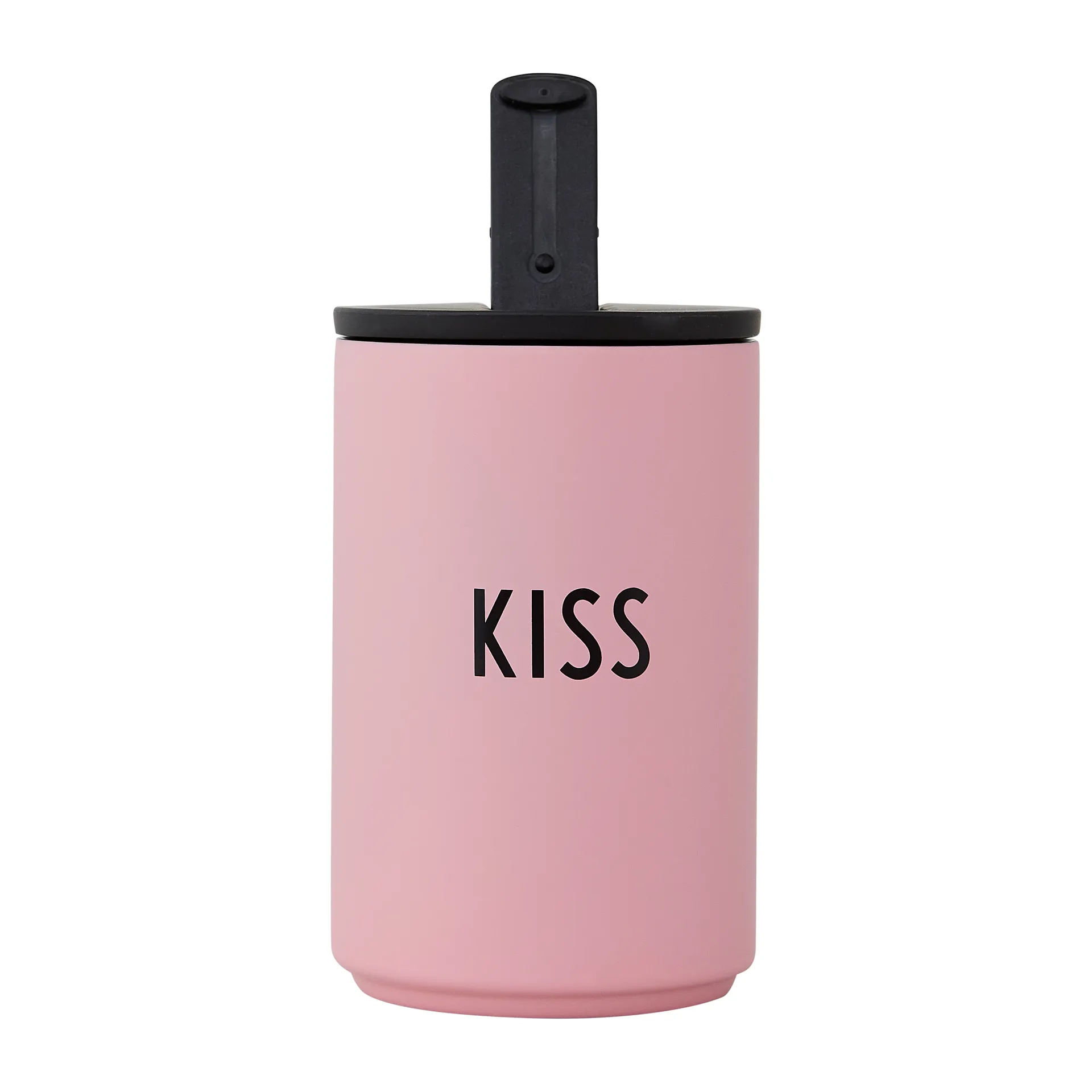 Design Letters thermal mug, Pink-kiss Design Letters