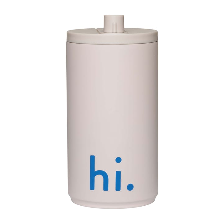 Design Letters travel mug 35 cl - Hi-pastel beige - Design Letters