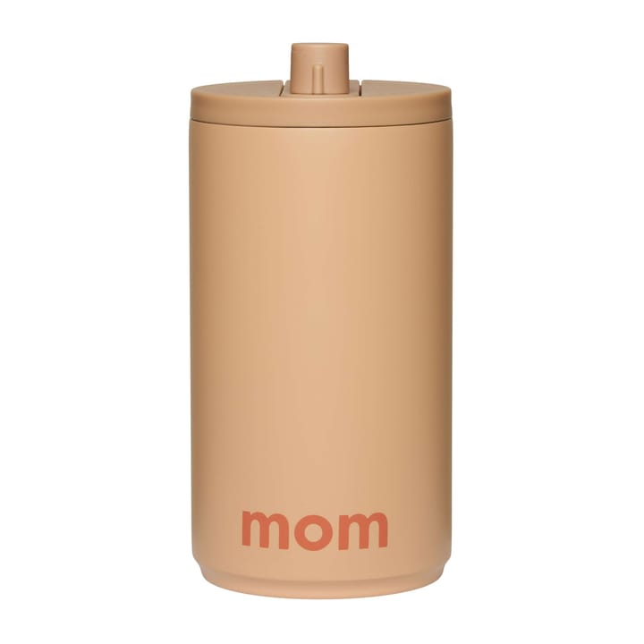 Design Letters travel mug 35 cl - Mom-beige - Design Letters