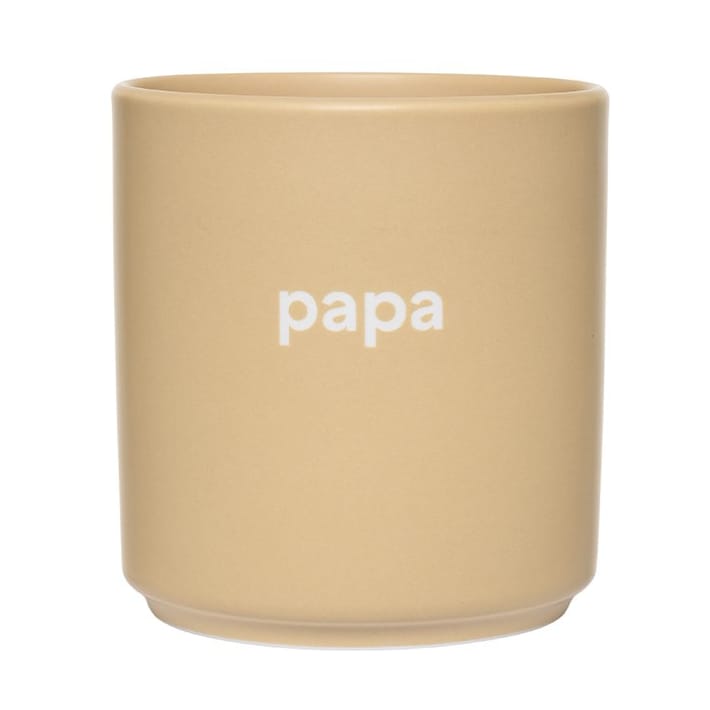 Design Letters VIP favorite cup 25 cl, Papa, DAD Collection Design Letters