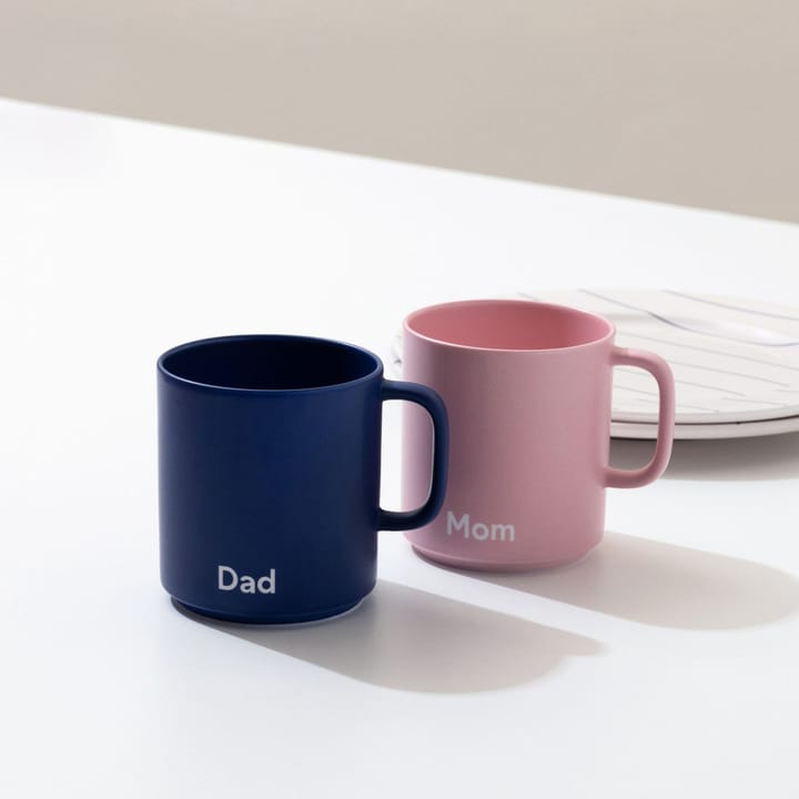 Design Letters VIP favourite cup with handle 25 cl, Mom Design Letters