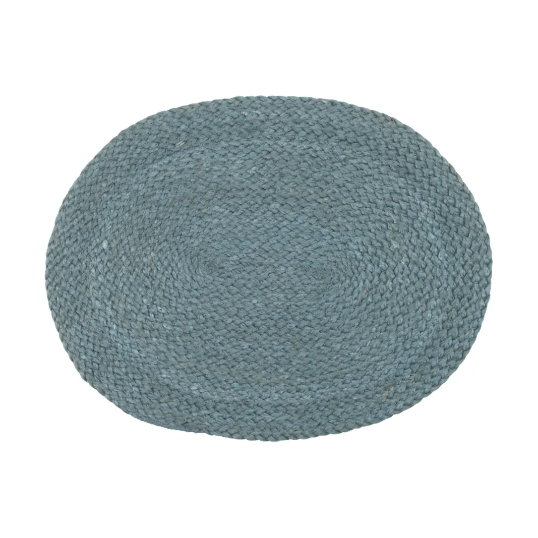 Elin placemat oval, Horizon blue Dixie