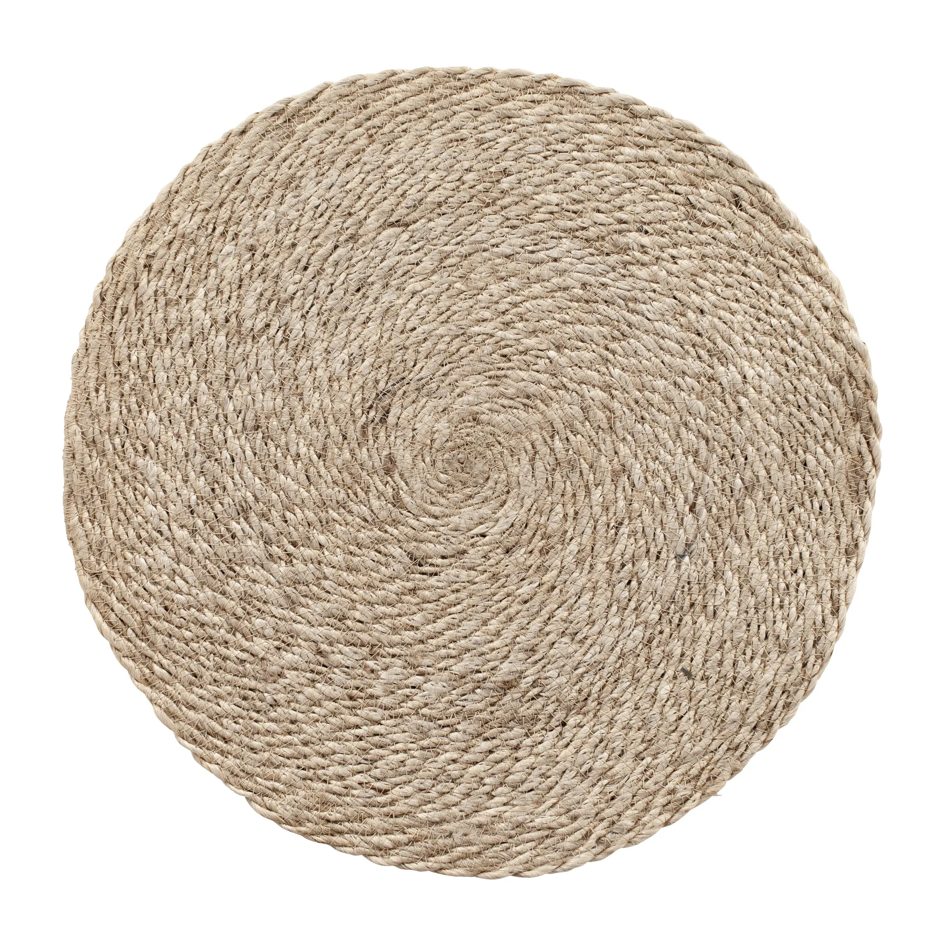 Elin placemat twist Ø38 cm, Natural-grey Dixie