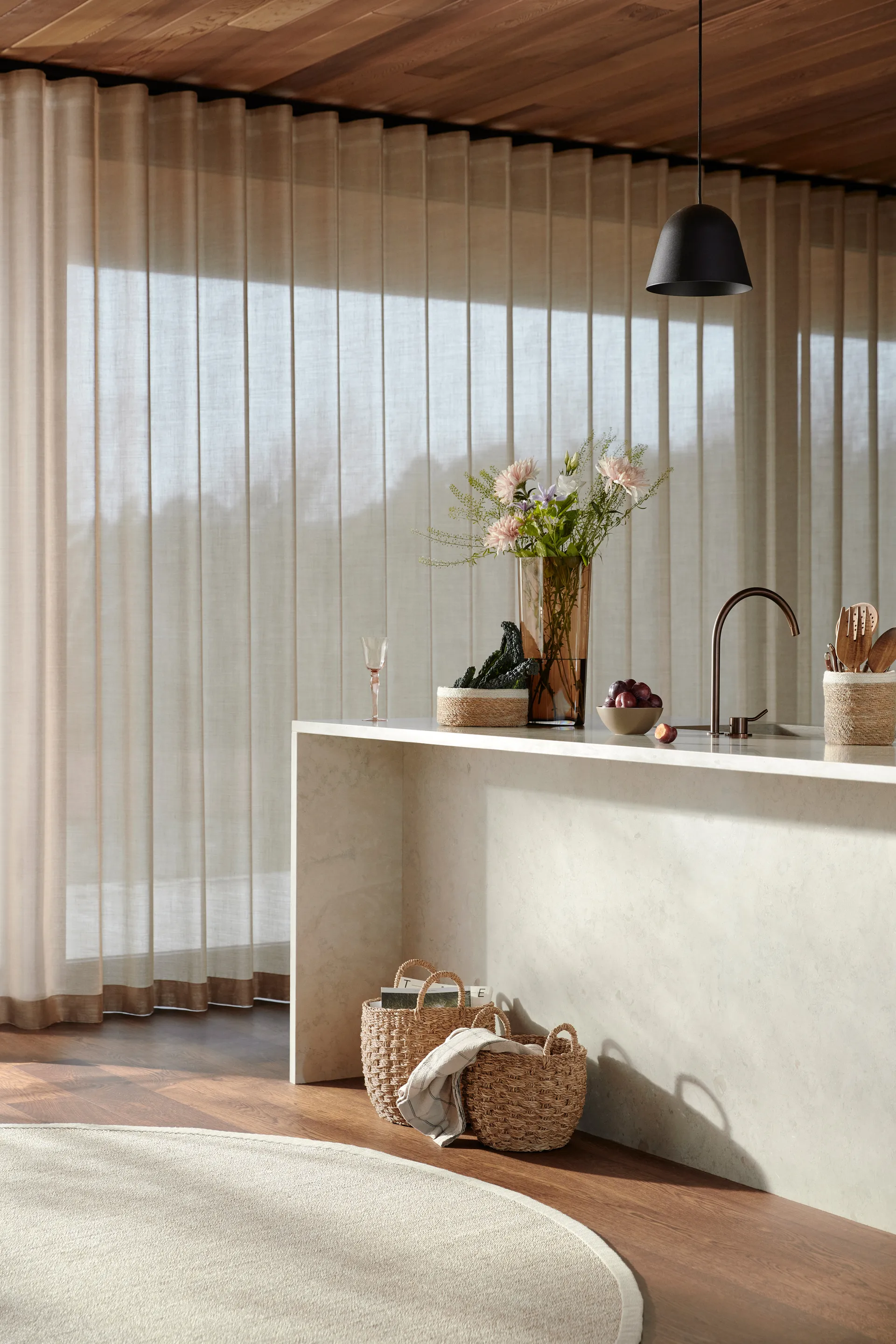 Emil bread basket 3-pack, nature-white Dixie