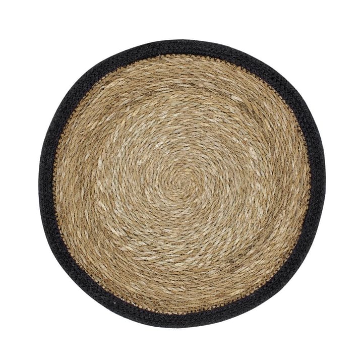 Emil round placemat - nature-black - Dixie