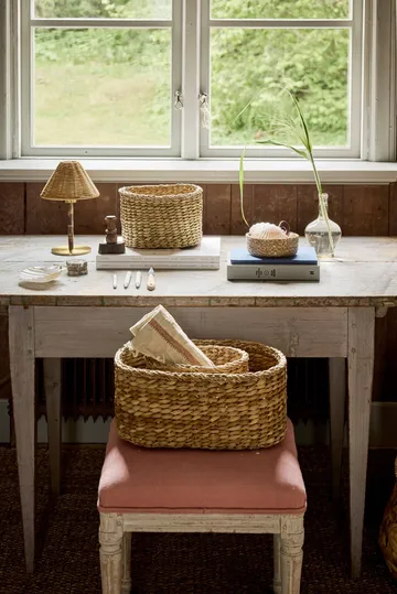Esther oval basket, 3 pieces - Sea grass - Dixie