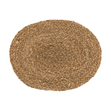 Esther placemat woven oval - Seagrass, 45x35 cm - Dixie