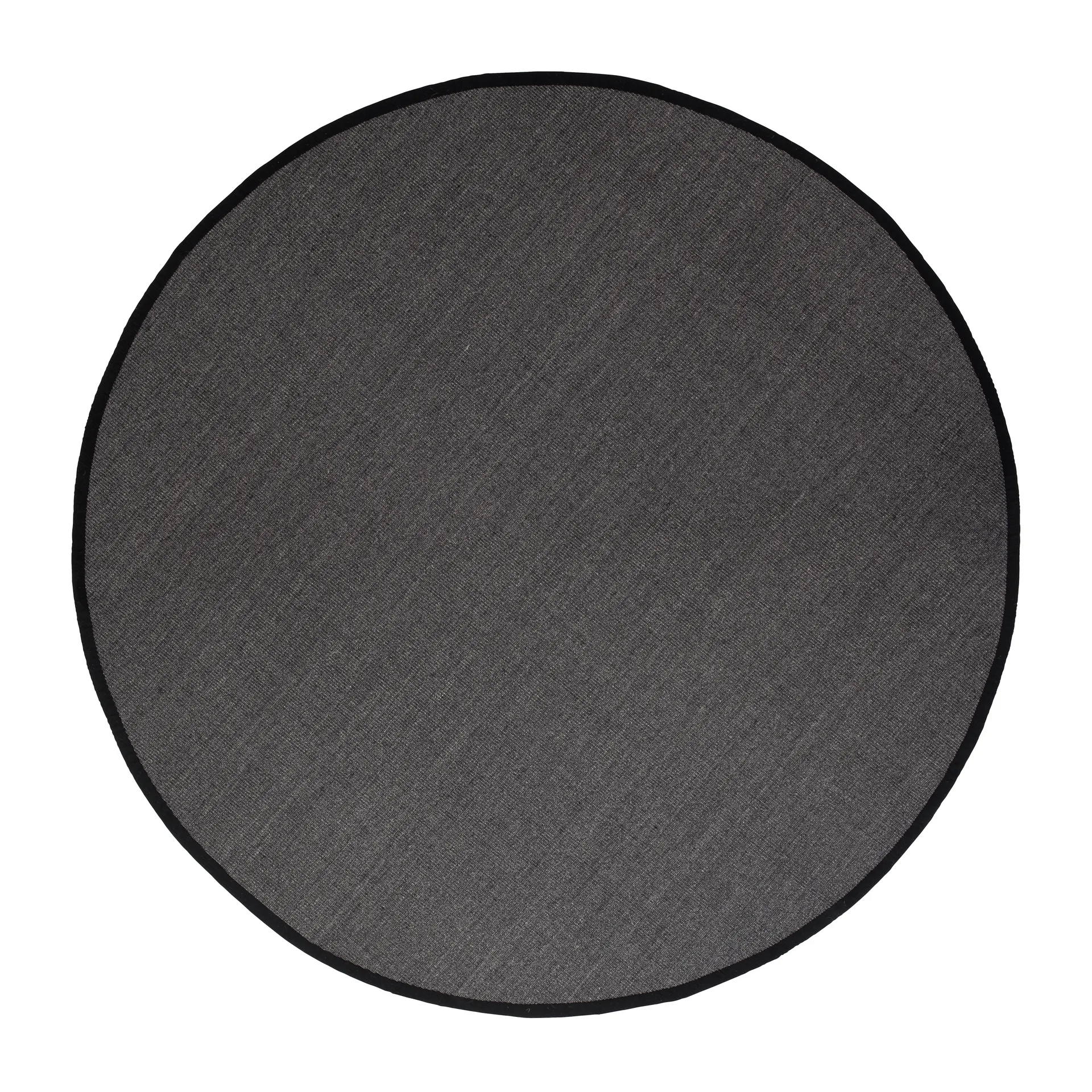 Jenny Sisal round rug, Black Ø250 cm Dixie
