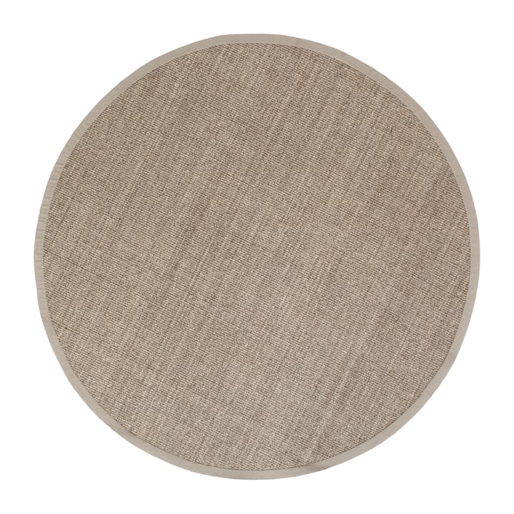 Jenny Sisal round rug, Natural grey Ø250 cm Dixie