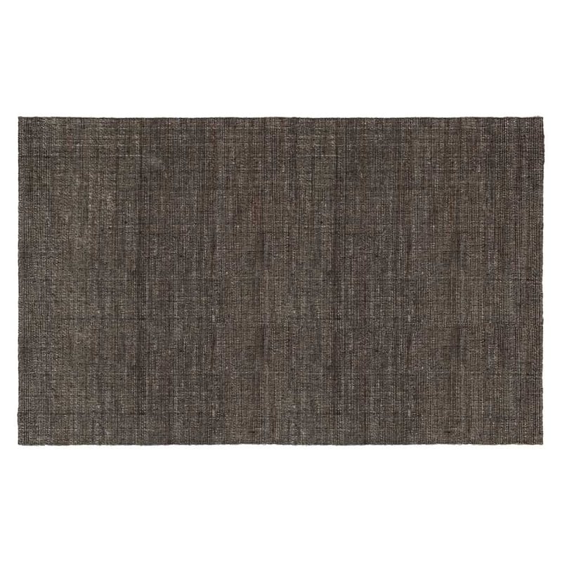 Dixie Jute rug Filip 290x190 cm Black marbled