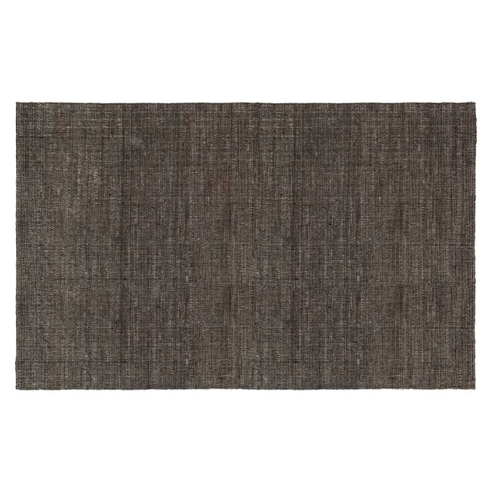 Dixie Jute rug Filip 290x190 cm Black marbled