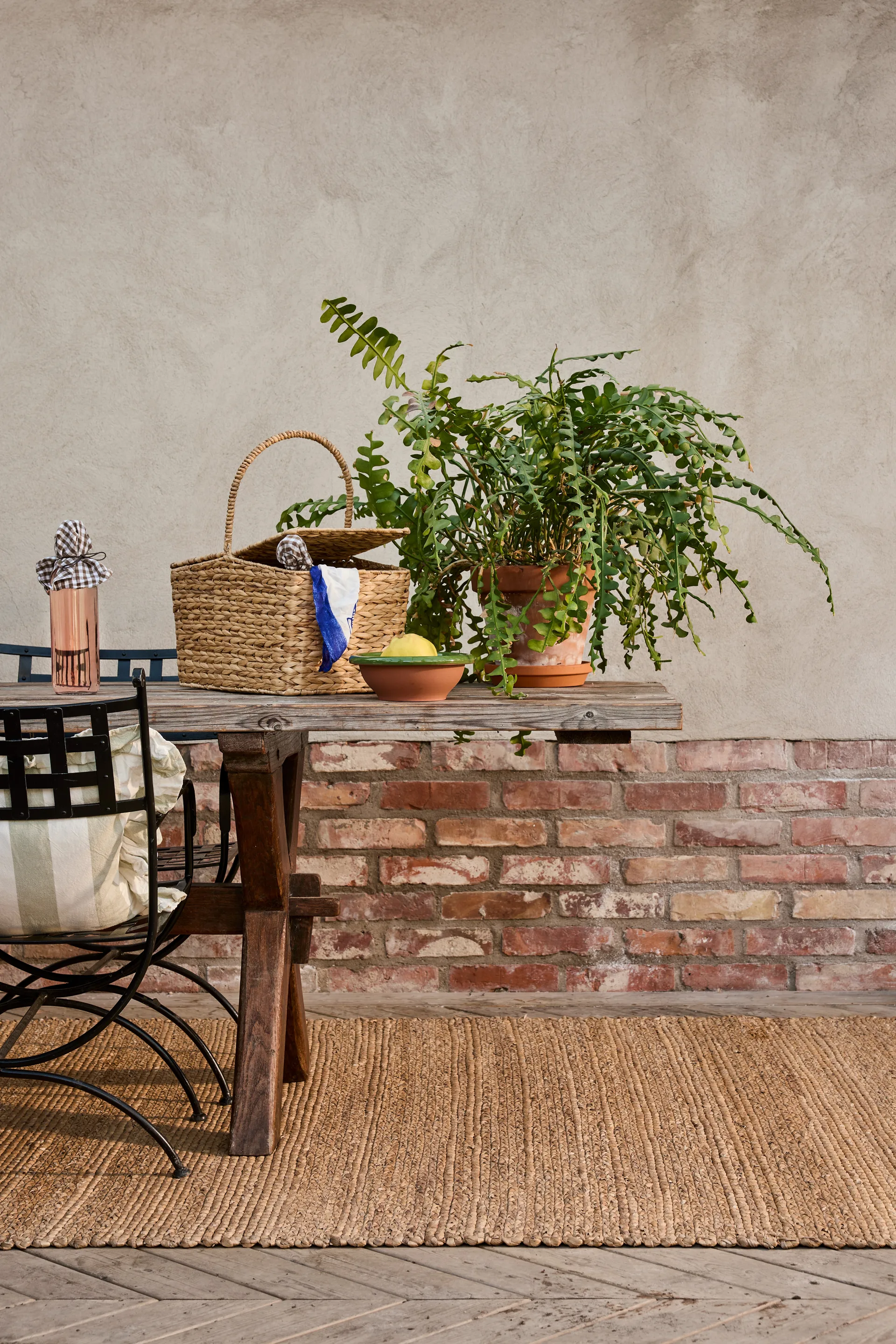 Lily picnic basket, Natural Dixie