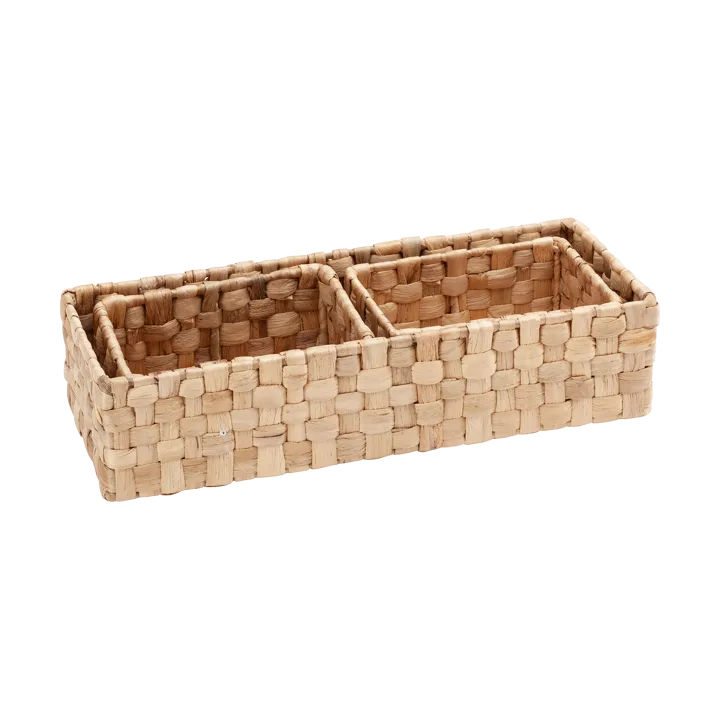 Lily storage box panama 3 pieces - Natural - Dixie