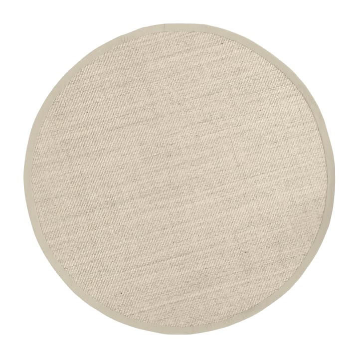 Sisal rug round marble, Ø150 cm Dixie