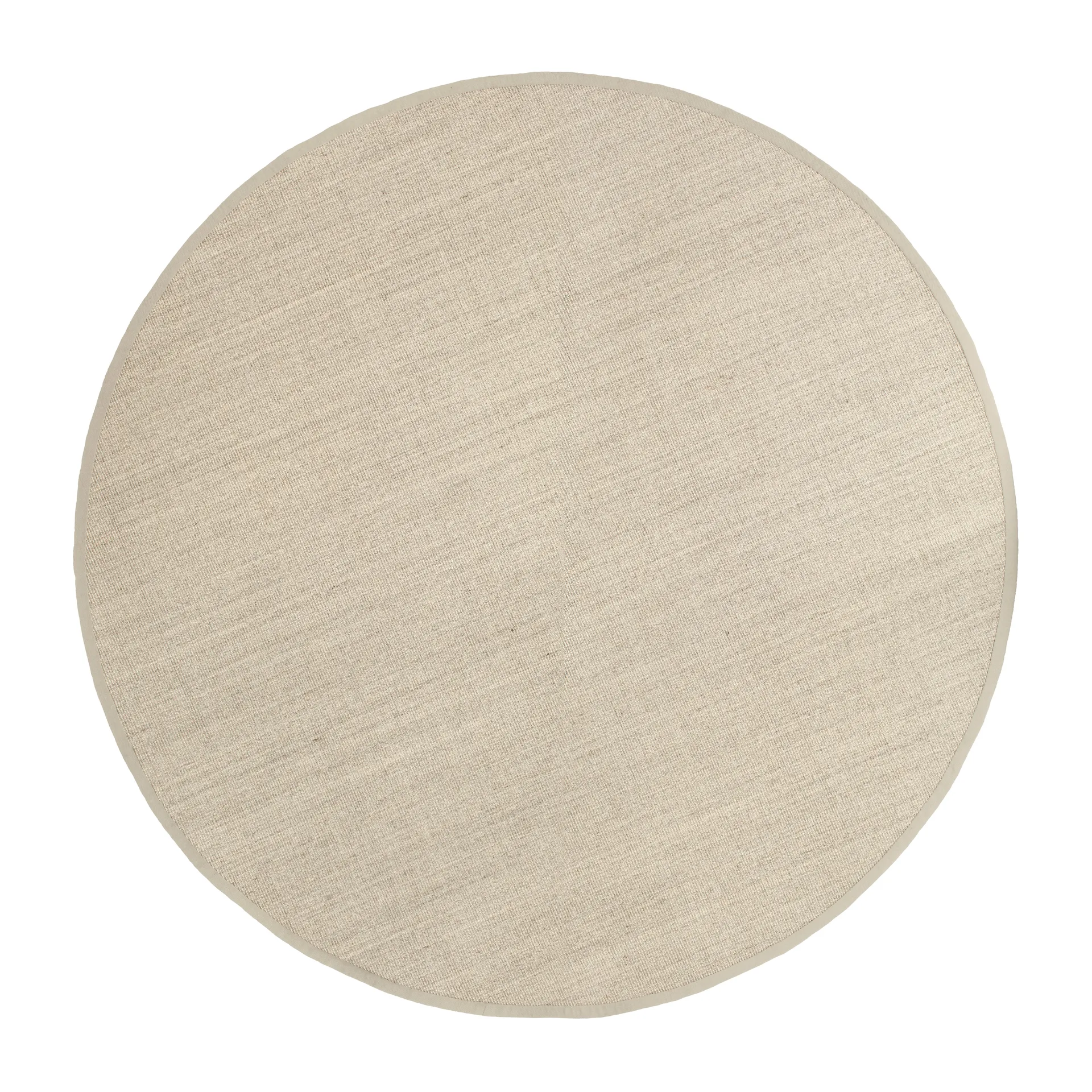 Sisal rug round marble, Ø250 cm Dixie