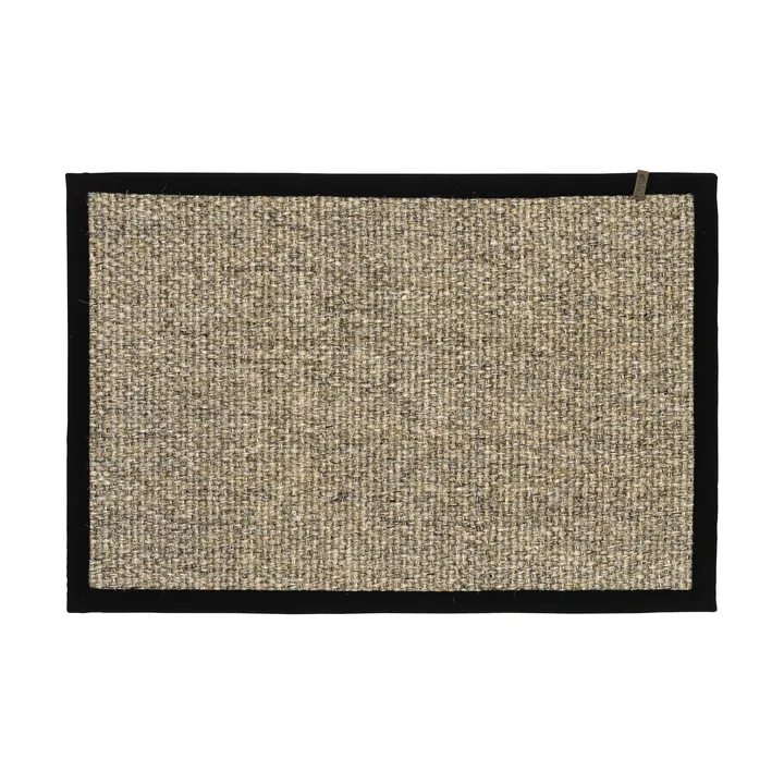 Wilma doormat with border - Natural, 60x90 cm - Dixie