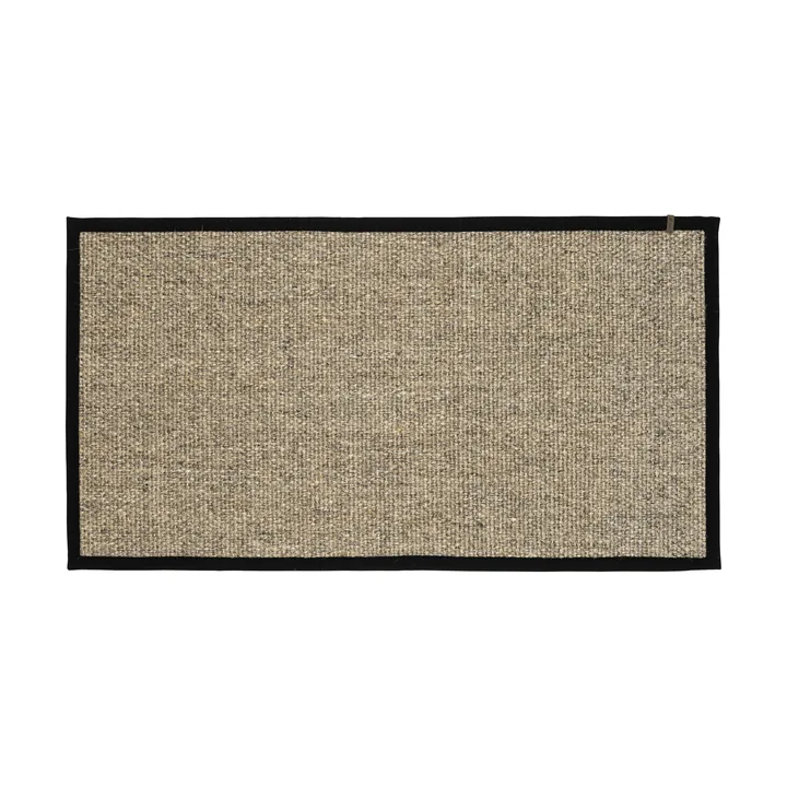 Wilma doormat with border - Natural, 80x150 cm - Dixie
