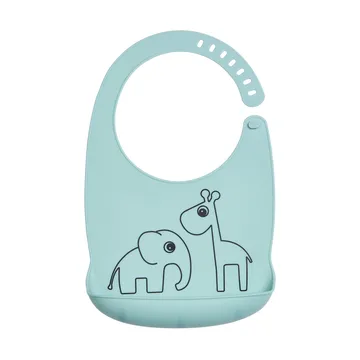 Deer Friends bib - Blue - Done by deer