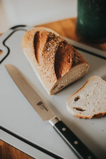 Asama bread knife 20 cm - Stainless steel - Dorre