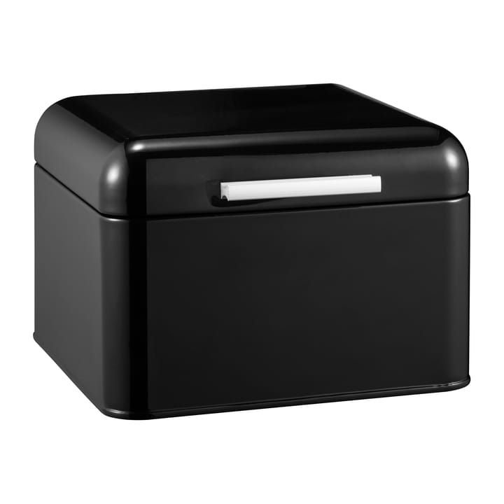 Bella bread bin carbon steel 20x20 cm - Black - Dorre