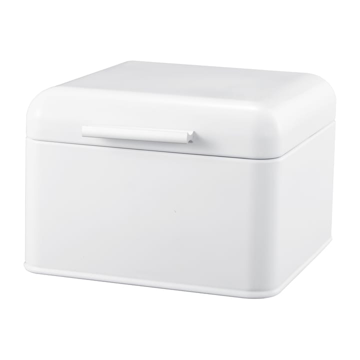 Bella bread bin carbon steel 20x20 cm - White - Dorre