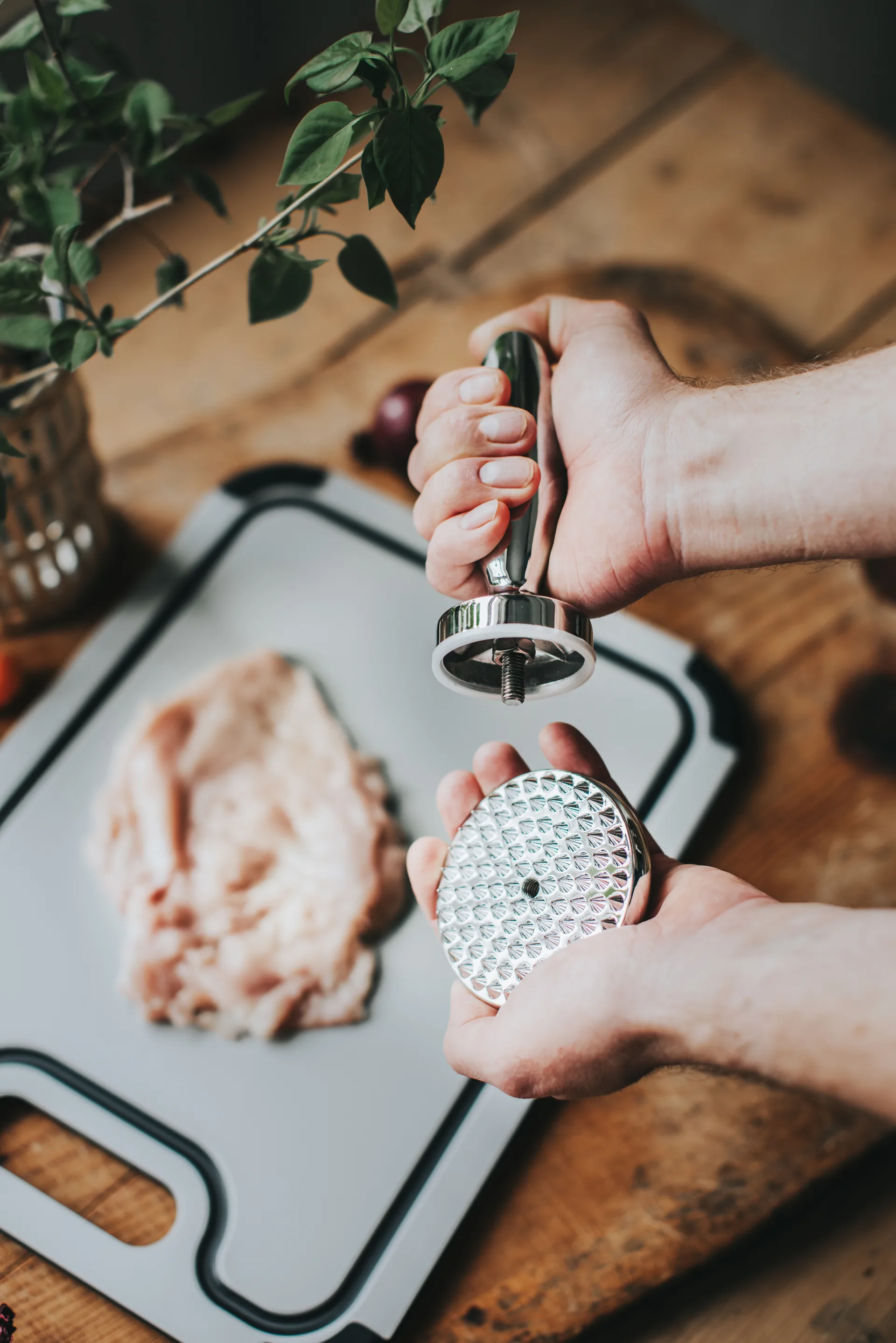 Birdie Biffbankare reversible 14.5x8.3x8.3 cm, Stainless steel Dorre