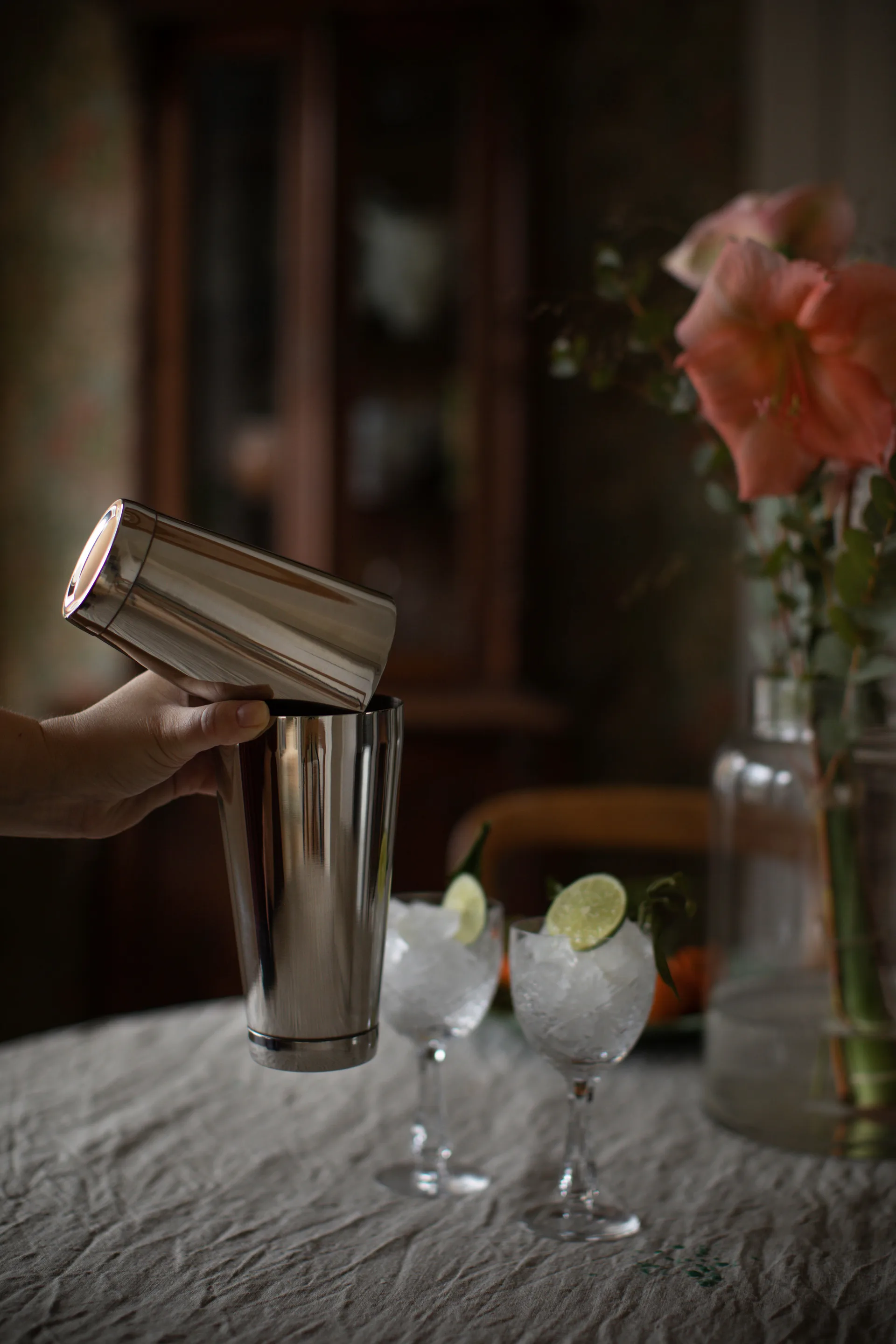 Bora Boston shaker, Stainless steel Dorre