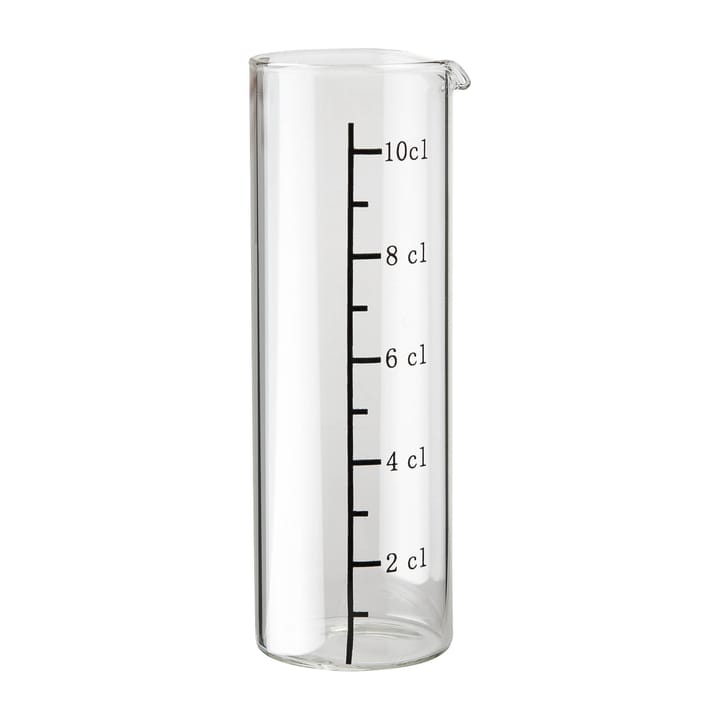 Conn measuring glass 10 cl, Glass Dorre