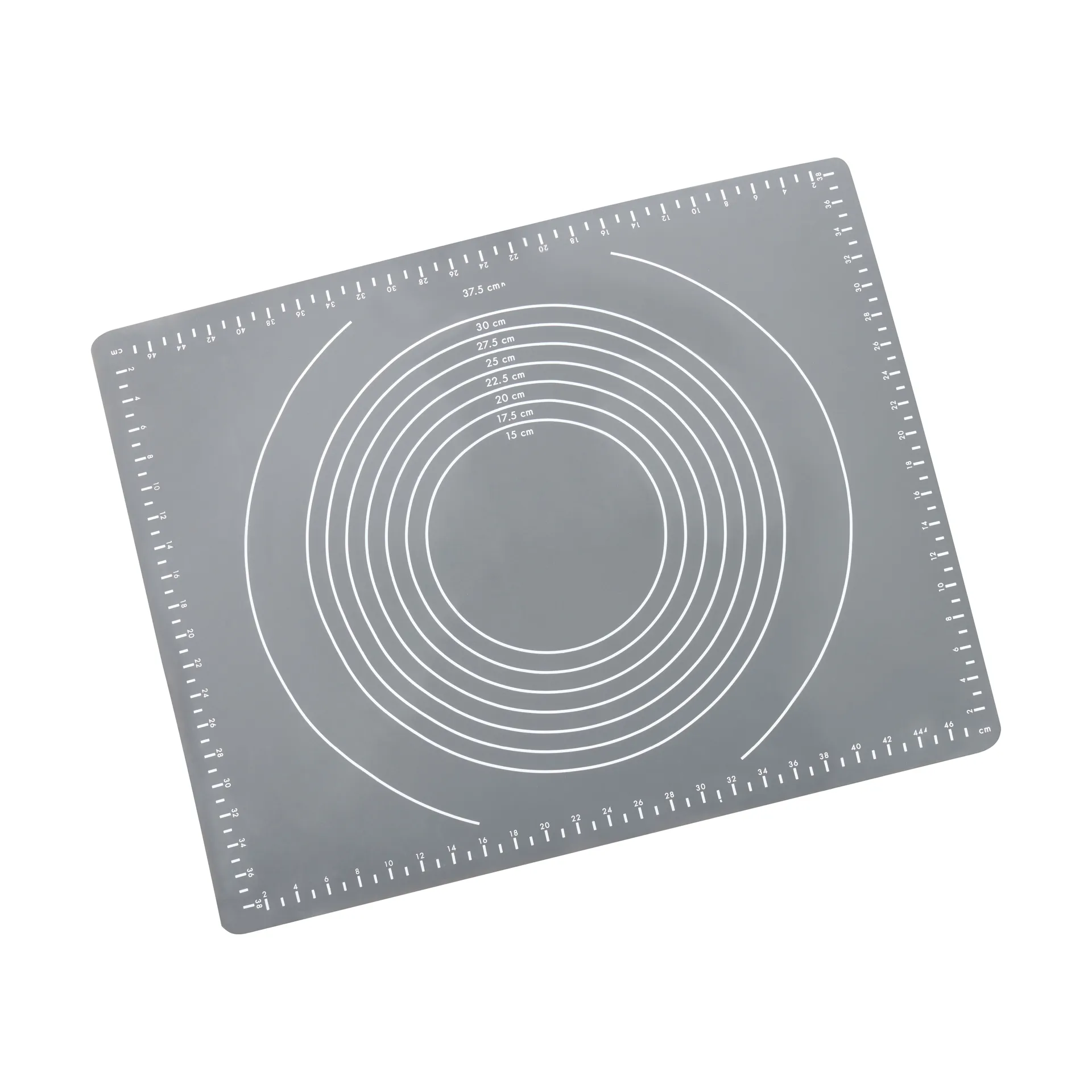 Cookie baking mat 50 cm, Gray silicone Dorre