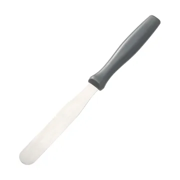 Cookie palette knife - Stainless steel, black, 2 pieces - Dorre