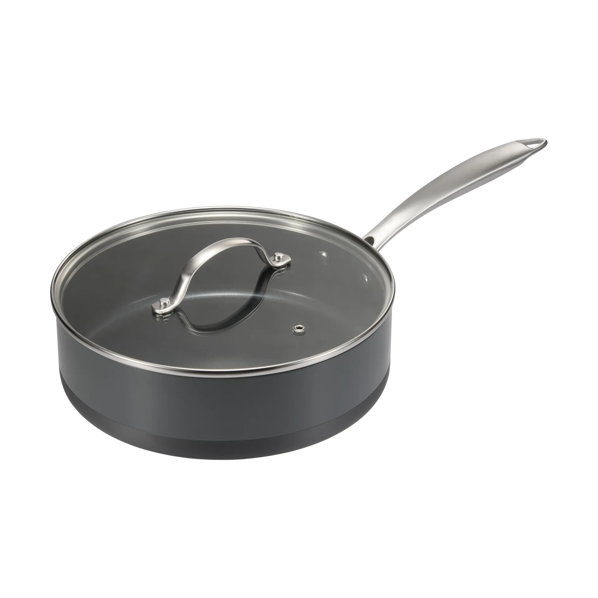 Coria sauté pan with lid, ceramic coating, Ø28 cm Dorre