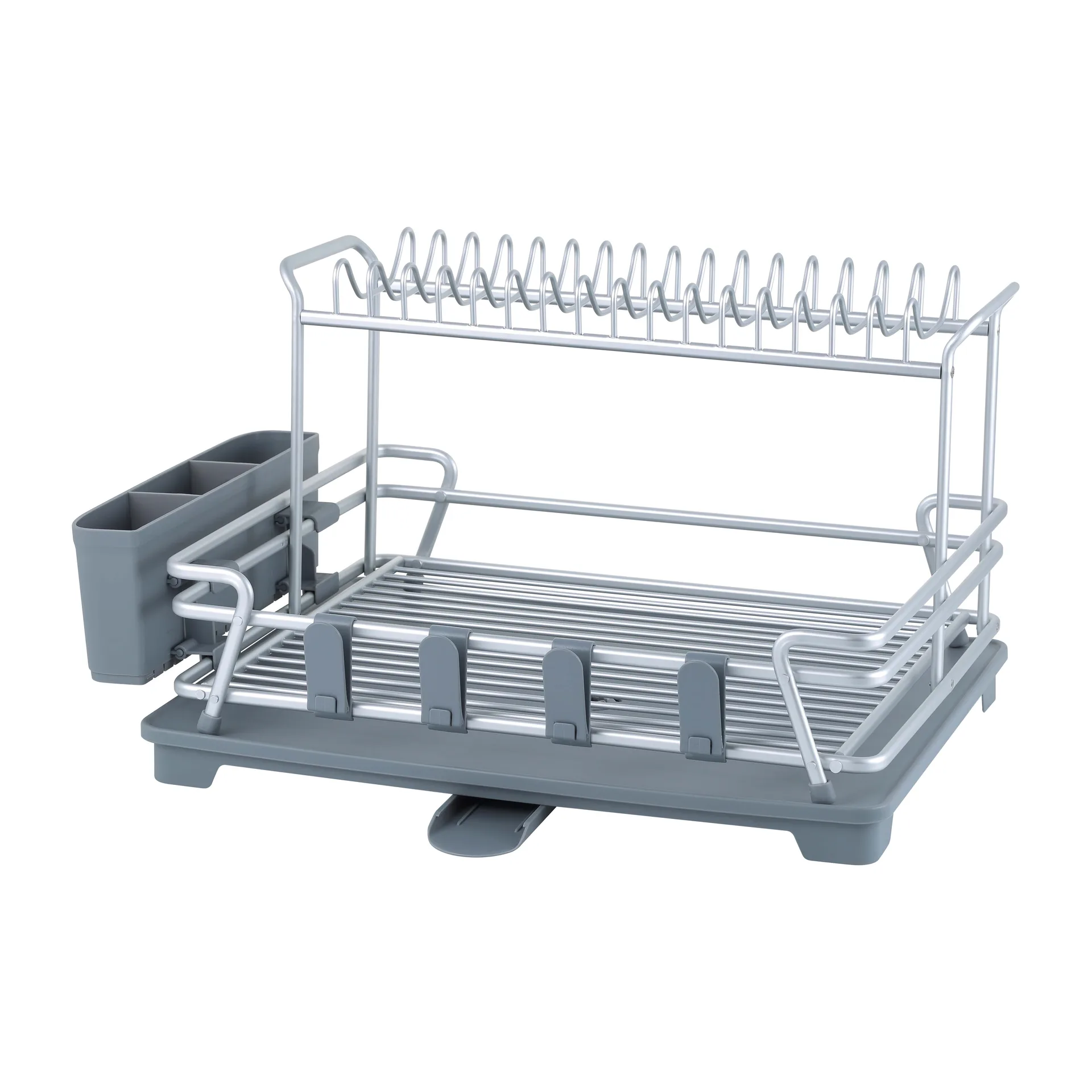 Dilly dish rack 37.5x54.6 cm, Aluminium Dorre