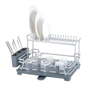 Dilly dish rack 37.5x54.6 cm - Aluminium - Dorre