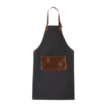 Elena apron 70x80 cm - Blue - Dorre