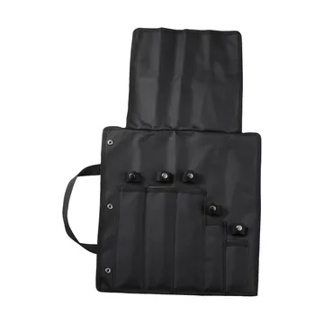 Kadi knife bag - Black nylon, 5 knife slots - Dorre