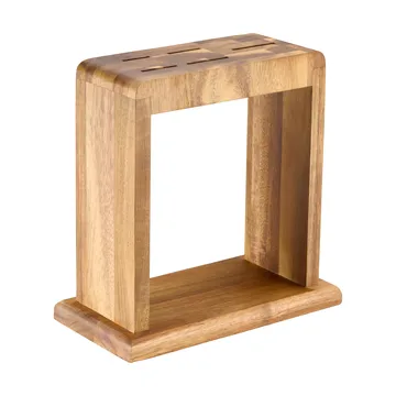 Kaira knife block 23.4 cm - Acacia wood - Dorre