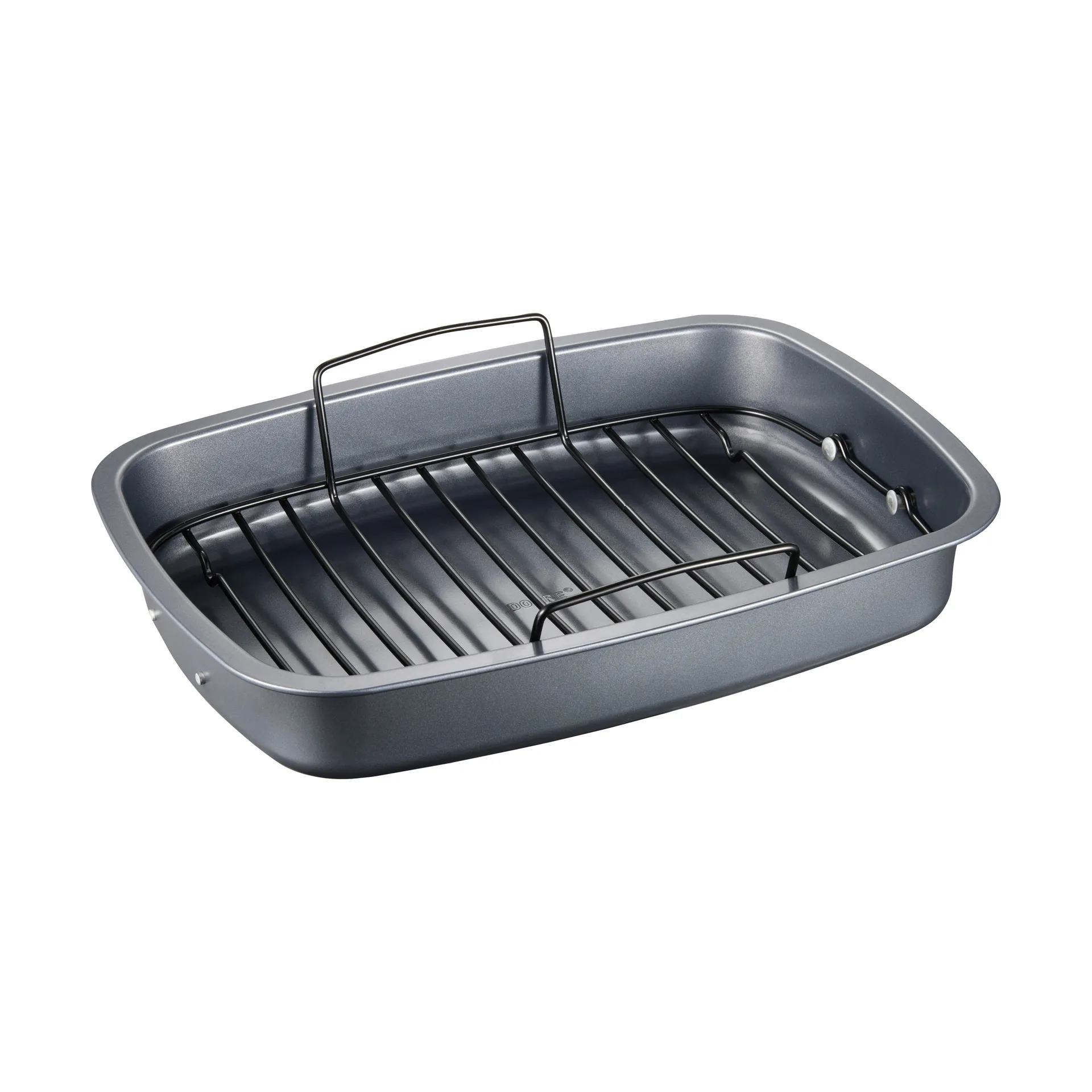 Karabo baking tray with rack 45.5 cm, Carbon steel Dorre