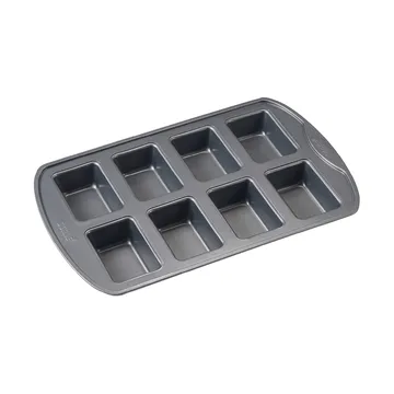 Karabo mini bread tin, 8 molds - 39.4x25.4x4 cm - Dorre