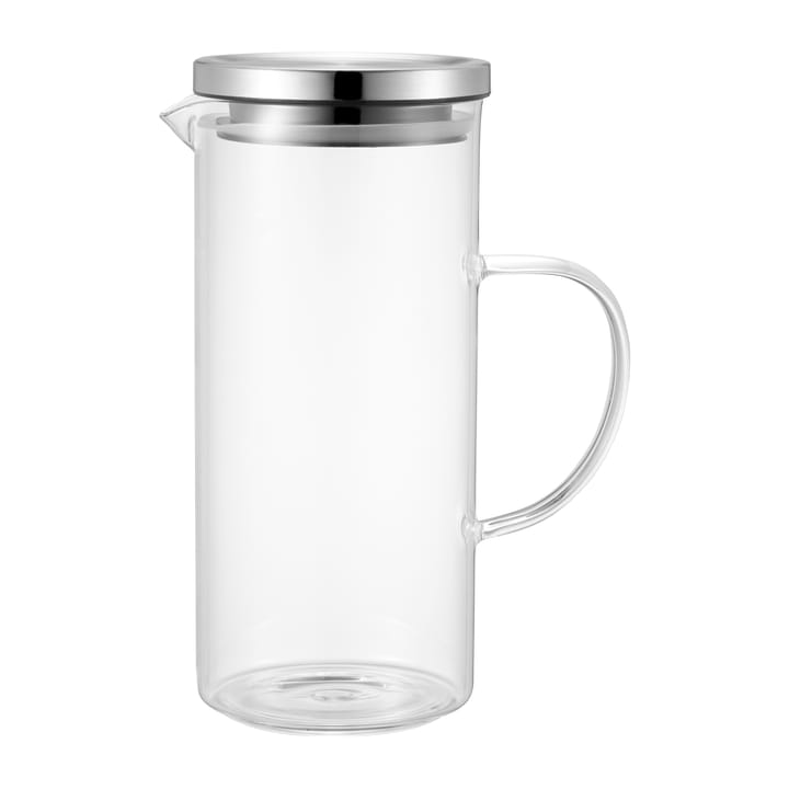 Kay jug 1.3 L, Glass-stainless steel Dorre